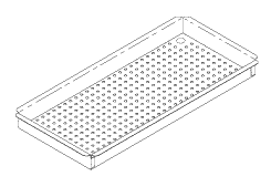 RPI Part #MIT211 - INSTRUMENT TRAY (SMALL)