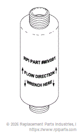 RPI Part #MIV081 - STEAM TRAP (New Style)