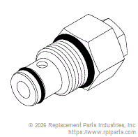 RPI Part #MIV230 - PRESSURE RELIEF VALVE (HIGH)