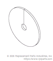 RPI Part #MIW123 - WASHER (SAFETY VALVE)