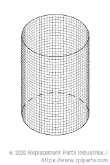 RPI Part #MTS044 - STRAINER