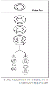 RPI Part #NAH009 - HEATER MOUNTING & CONNECTING HARDWARE
