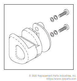 RPI Part #OMK027 - PORTHOLE LATCH ASSEMBLY KIT