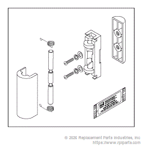 RPI Part #OMK029 - PORTHOLE HINGE KIT