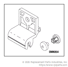 RPI Part #OMK053 - SIDE WALL HINGE KIT