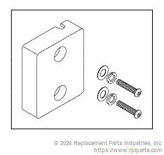 RPI Part #OMP037 - BACK PLATE