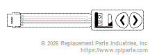 RPI Part #OMS025 - CANOPY LIFT SWITCH (LEFT)