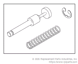 RPI Part #PCA683 - RELEASE PIN ASSEMBLY