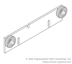 RPI Part #PCA795 - GUIDE PLATE ASSEMBLY