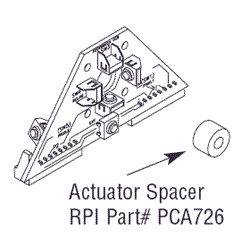 RPI Part #PCB730 - FOOT SWITCH ASSEMBLY (PCB)