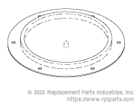 RPI Part #PCD749 - FOOT SWITCH DIAPHRAGM