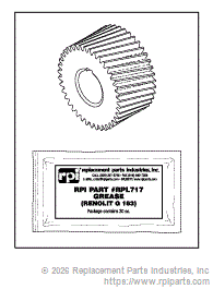 RPI Part #PCG762 - LIFT GEAR