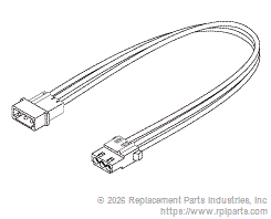 RPI Part #PCH798 - WIRE HARNESS EXTENSION