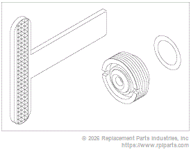 RPI Part #PCK111 - AIR RELEASE VALVE SEAT KIT