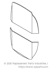 RPI Part #PCL613 - LENS SPLASH SHIELD