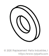 RPI Part #PCW177 - MANIFOLD WASHER (SILICONE)