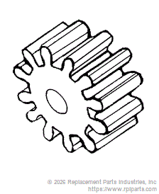 RPI Part #PHG009 - GEAR 