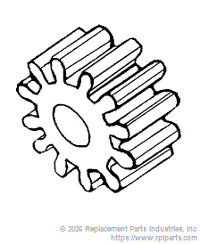 RPI Part #PHG010 - GEAR 