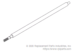 RPI Part #PHR002 - #2 RUBBER ROLLER