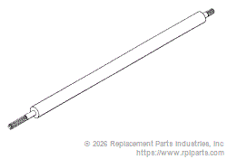 RPI Part #PHR003 - #3 RUBBER ROLLER