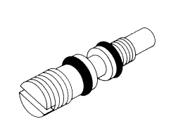 RPI Part #RCA061 - METERING SCREW ASSEMBLY