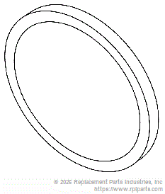 RPI Part #RCG018 - DOOR GASKET