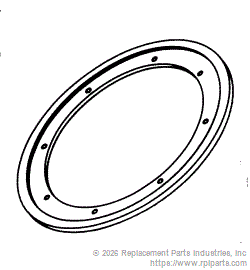 RPI Part #RCG022 - DOOR GASKET