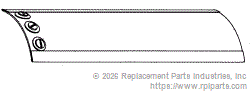 RPI Part #RCH026 - DUAL HEATING ELEMENT