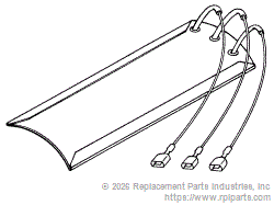 RPI Part #RCH027 - DUAL HEATING ELEMENT