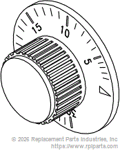 RPI Part #RCK092 - TIMER KNOB