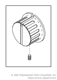 RPI Part #RCK110 - TEMPERATURE KNOB