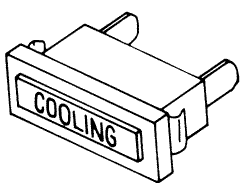 RPI Part #RCL032 - “COOLING” LAMP