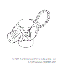 RPI Part #RCV082 - SAFETY RELIEF VALVE