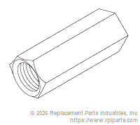 RPI Part #RPA632 - CONNECTOR (METAL SNAKE)