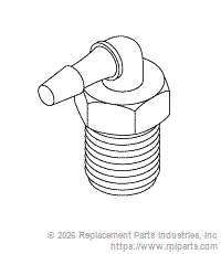 RPI Part #RPF641 - ELBOW FITTING