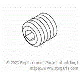 RPI Part #RPH204 - SOCKET HEAD SET SCREW  