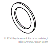 RPI Part #RPH242 - FLAT WASHER 