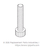 RPI Part #RPH740 - SOCKET HEAD CAP SCREW