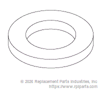 RPI Part #RPH756 - WASHER (HOSE BIB)