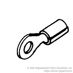 RPI Part #RPT001 - #6 RING TERMINAL 