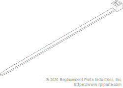 RPI Part #RPT396 - CABLE TIE (4