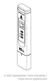 RPI Part #RPT820 - WATER QUALITY TESTER (HM Digital brand)