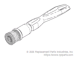 RPI Part #RXB059 - WIRE BRUSH (SCRUBBING)