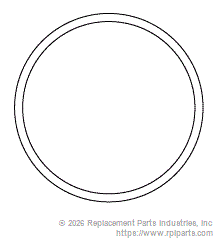 RPI Part #RXO101 - O-RING