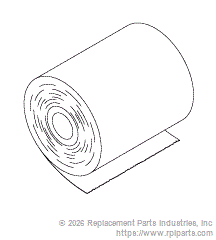 RPI Part #RXP088 - PRINTER PAPER 