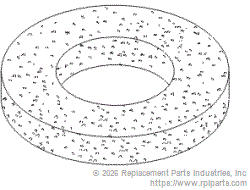 RPI Part #SCF002 - COMPRESSOR FILTER