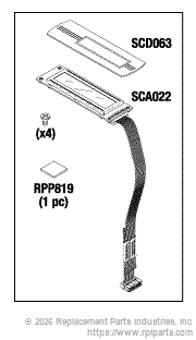 RPI Part #SCK062 - LCD KIT