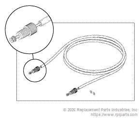 RPI Part #SDA068 - TUBING ASSEMBLY (H2O2 DELIVERY - 38.50