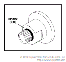 RPI Part #SDF092 - ADAPTOR FITTING