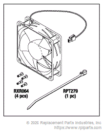 RPI Part #SDF095 - FAN